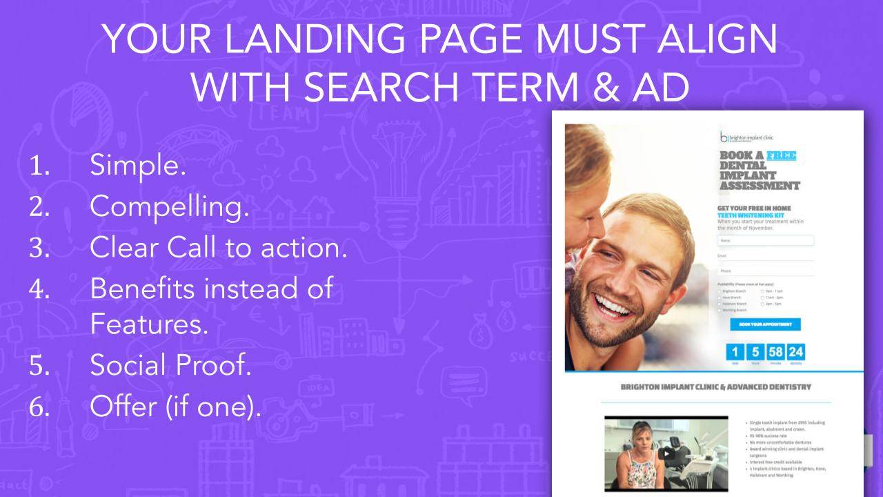 DMH-Webinar-4-How-To-Maximize-Your-Lead-Flow-With-PPC-Google-Ads-landing-page-must-align