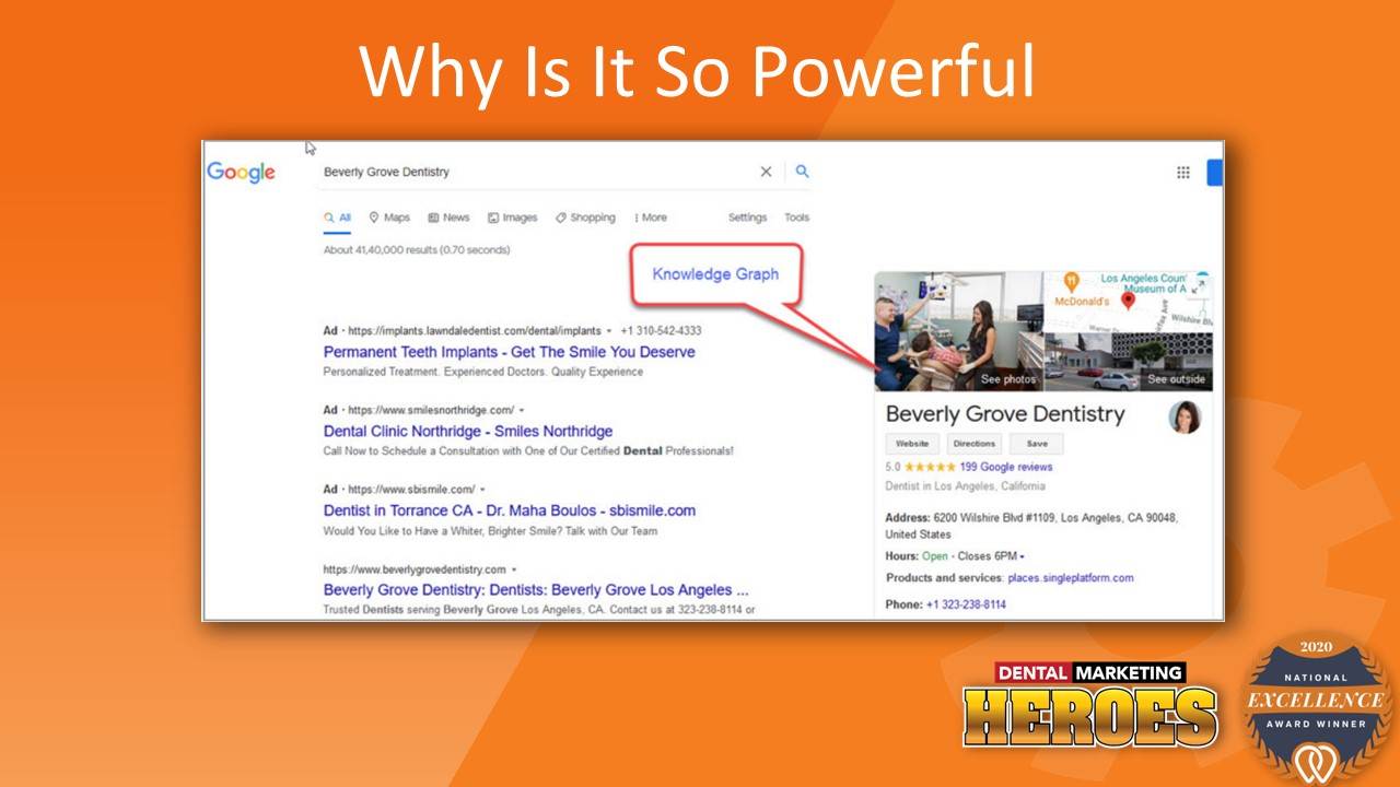 Google Business Profiles Knowledge Graph