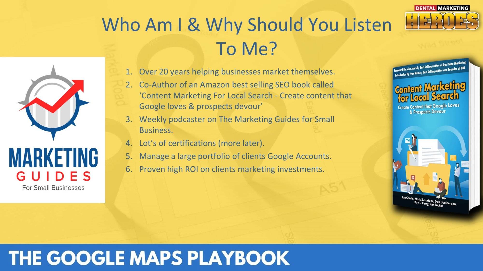 Google Maps webinar - Who Am I