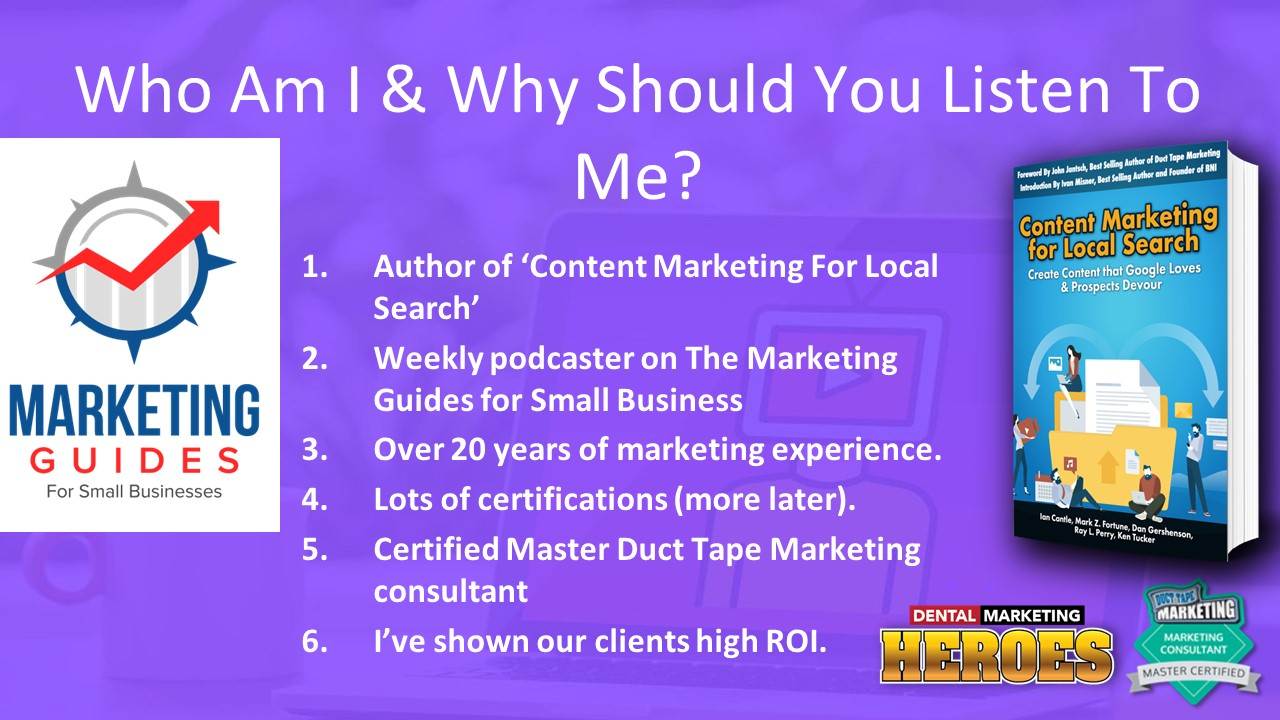 who am I and why should you listen to me